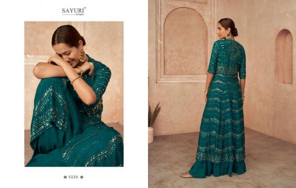 Sayuri Threads Embroidery Georgette Designer Salwar Suit Collection